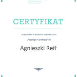 Certyfikat Podologia w praktyce 2015
